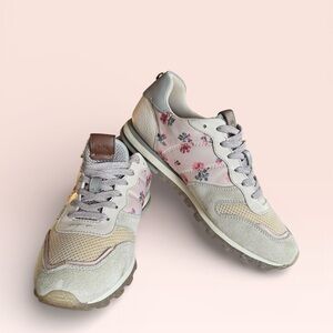 Coach Runners with Floral Print